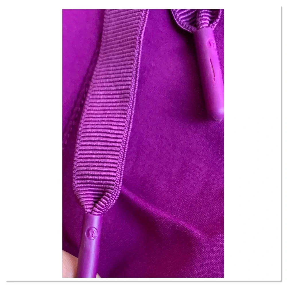 Lululemon Run It Out Shorts In Aurora Purple Pull On Tie Waist Size 4